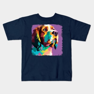 Welsh Springer Spaniel Pop Art - Dog Lover Gifts Kids T-Shirt